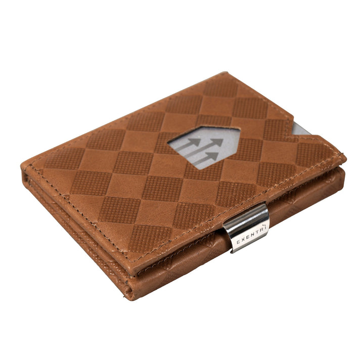 Exentri Tri-Fold Wallet - Chess Sand