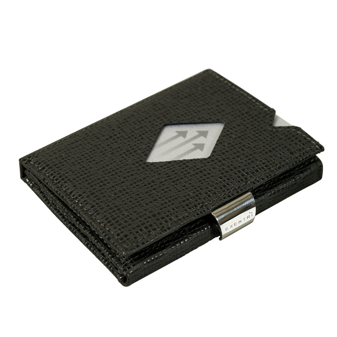 Exentri Tri-Fold Wallet - Black Mosaic